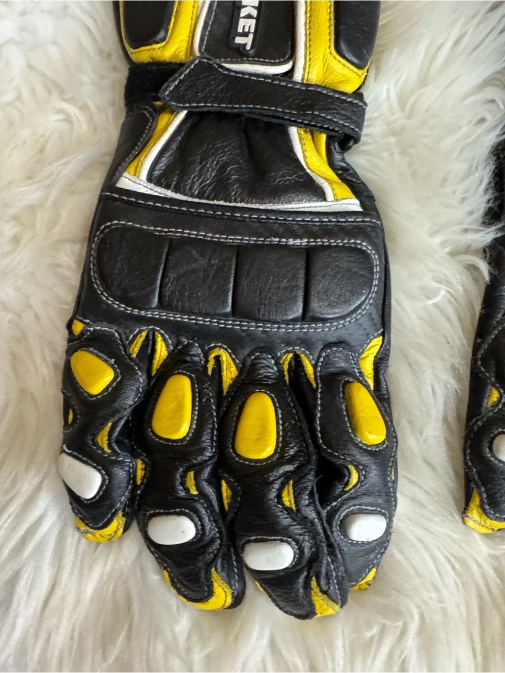 Joe Rocket leather motorcycle / riding gloves Ladies Size Medium
